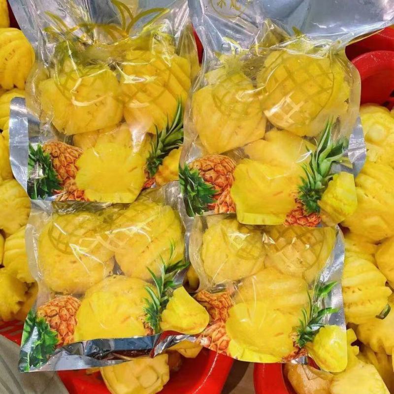 去皮小菠萝香水小菠萝去皮小菠萝迷你小菠萝产地直发