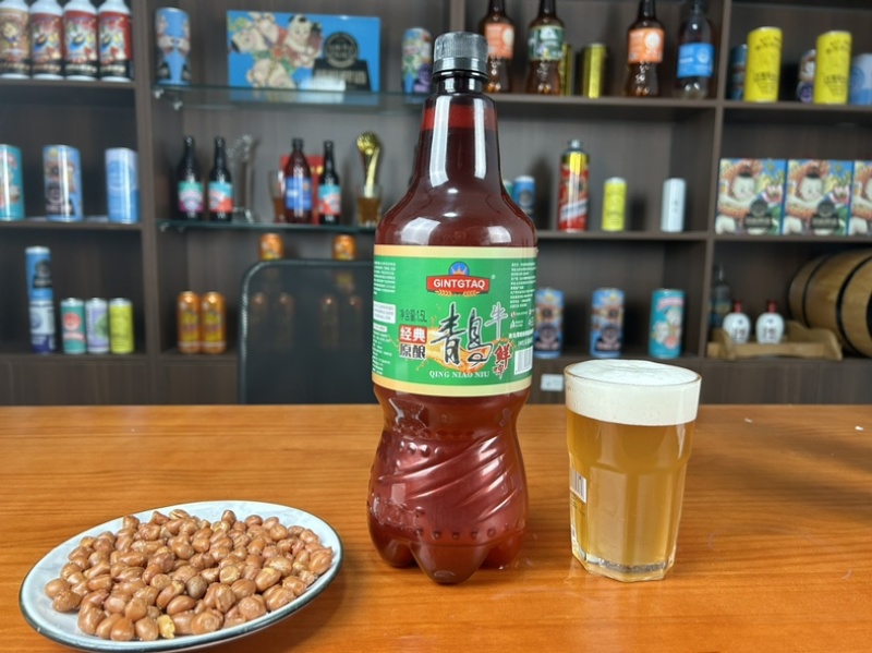 1.5升✖️6桶鲜啤酒泡沫洁白口感纯正非常好喝