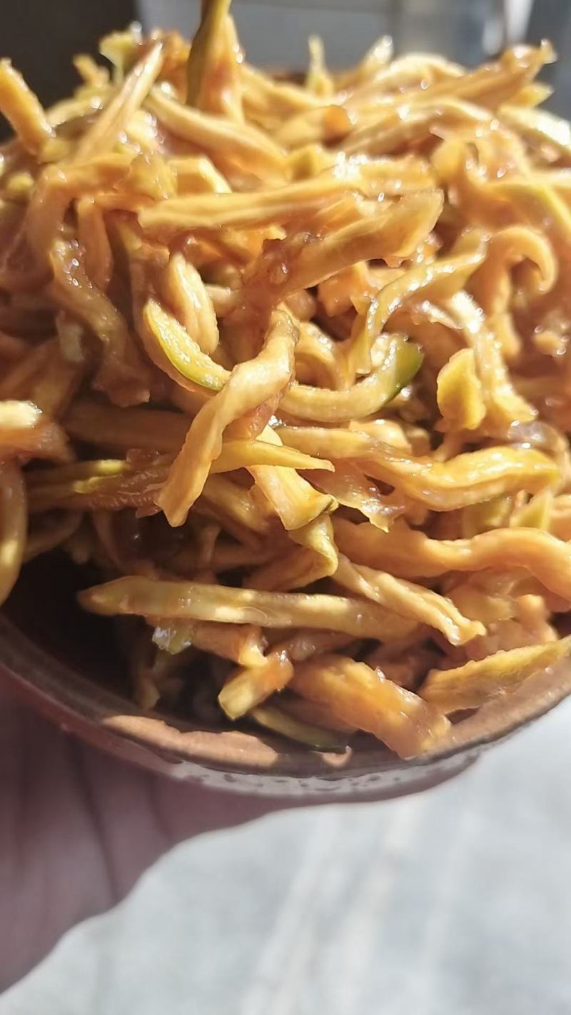 湖南农家特产香辣微辣木瓜丝鲜香爽口脆一手货源大量供货