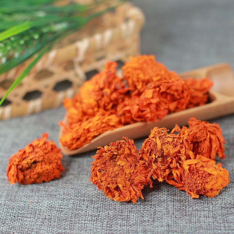 中药材花草茶批发万寿菊花草茶大全一件代发诚信经营