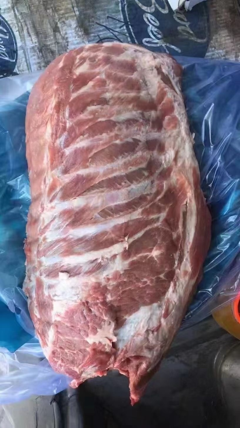 鲜排骨批发肥猪标猪排骨精排净排