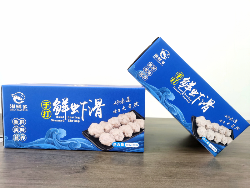 工厂直销，虾滑，95%含量，大颗粒，鲜甜弹