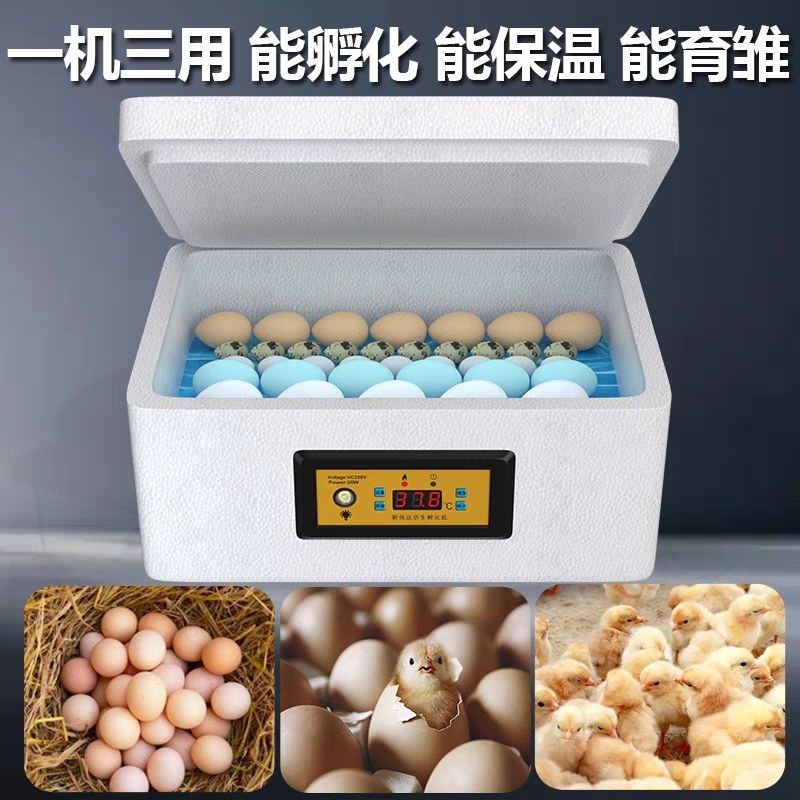新伟达水床孵化机全自动小型家用型孔雀孵蛋器鸭鹅鸽子小鸡孵