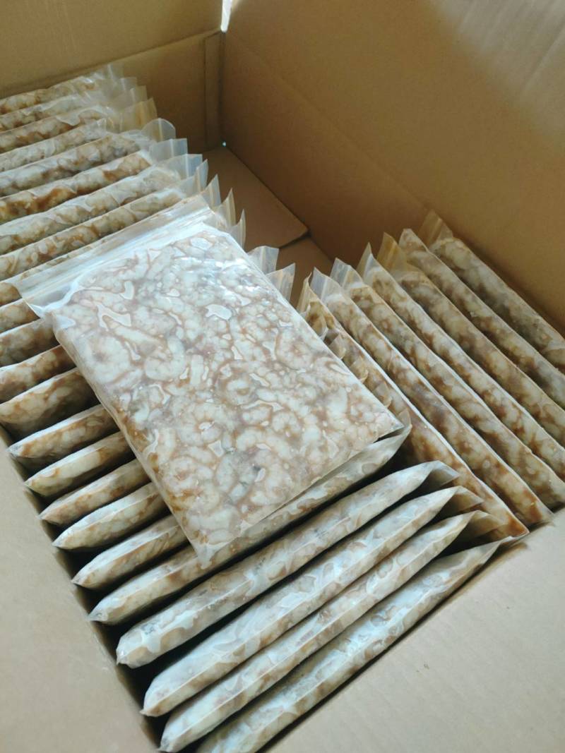 卢虾仁、麻虾仁、原汁原味2斤装、挑线不加水不包冰出厂直批