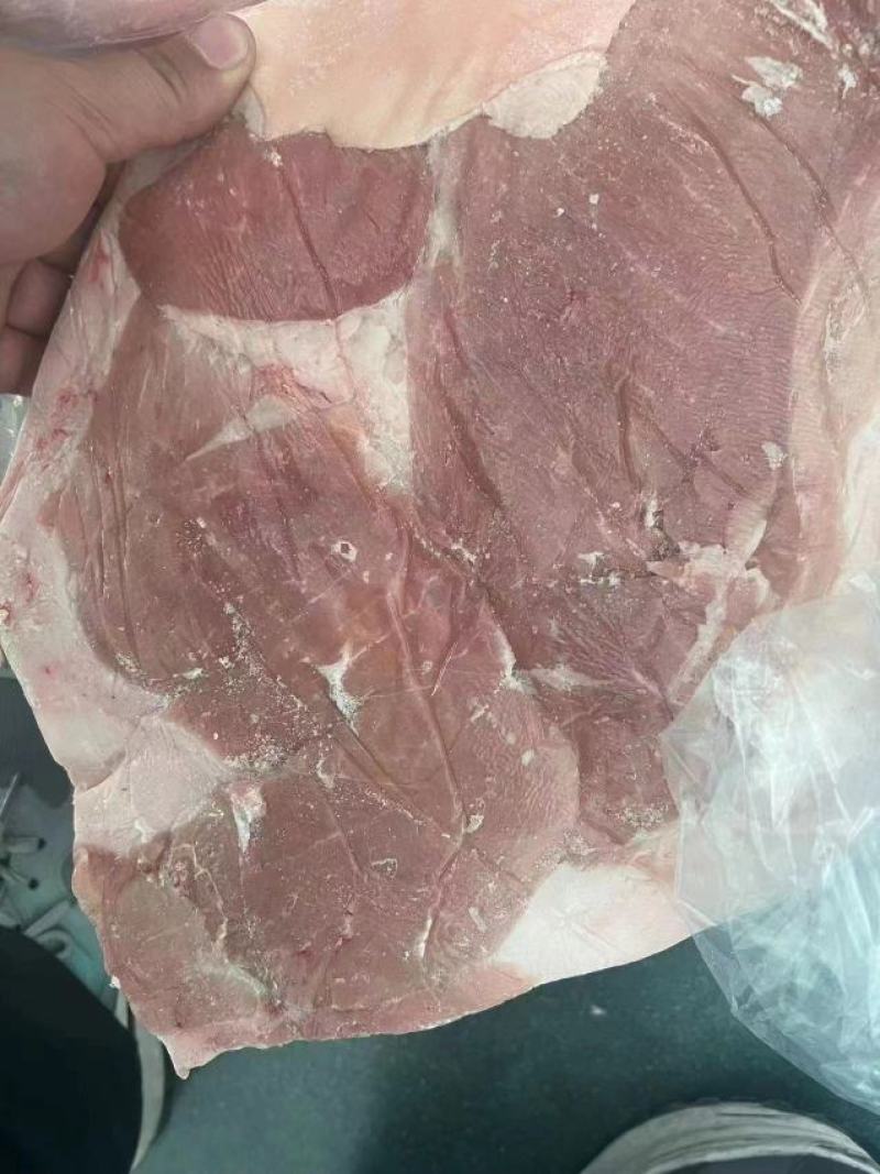 国产带皮后上肉