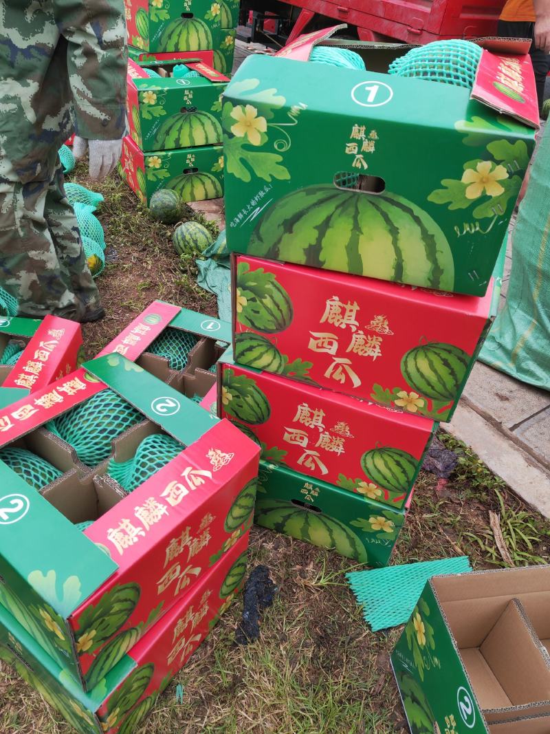 【产地优选】云南西瓜，云南甜王西瓜，头茬麒麟美都西瓜！！