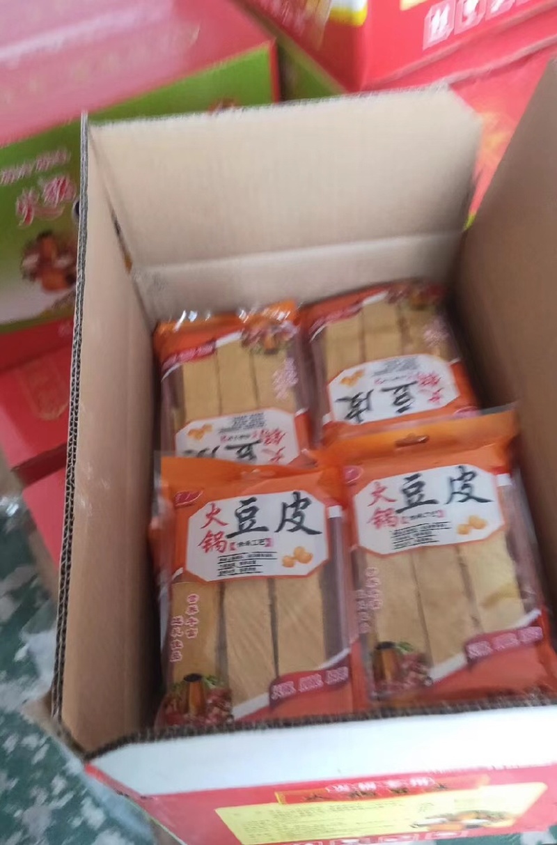 火锅油豆皮食用方便干净卫生基地直供质量保证欢迎来电选购