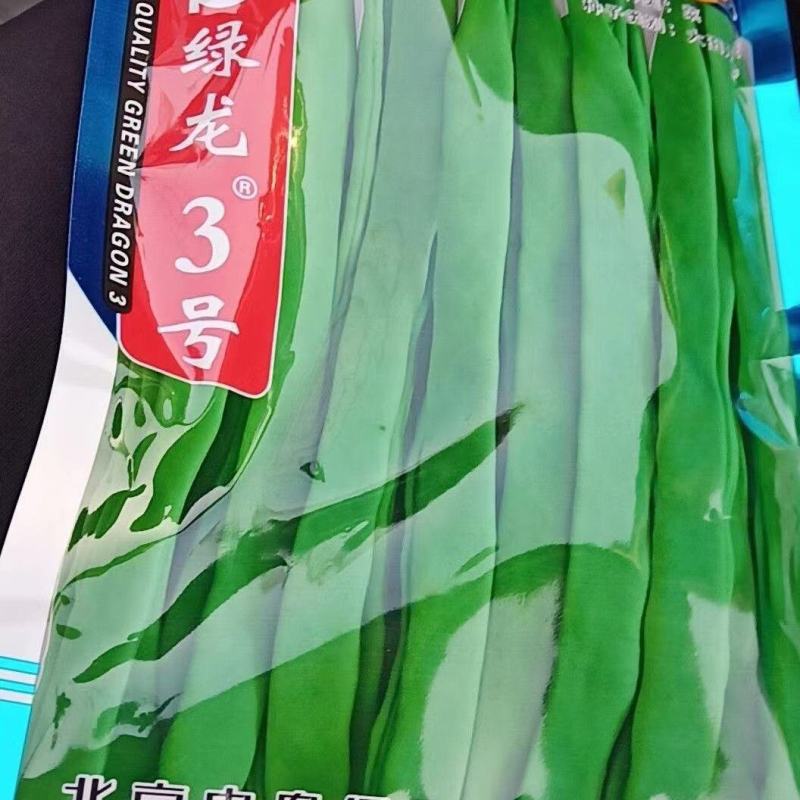 绿龙3号扁豆种子四季豆扁条架豆菜豆种籽早熟无筋豆种