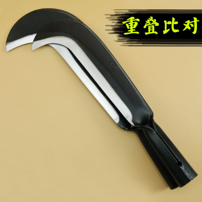 王五锰钢刀锻打砍树刀柴竹刀越南勾刀户外开路刀割草刀农用劈