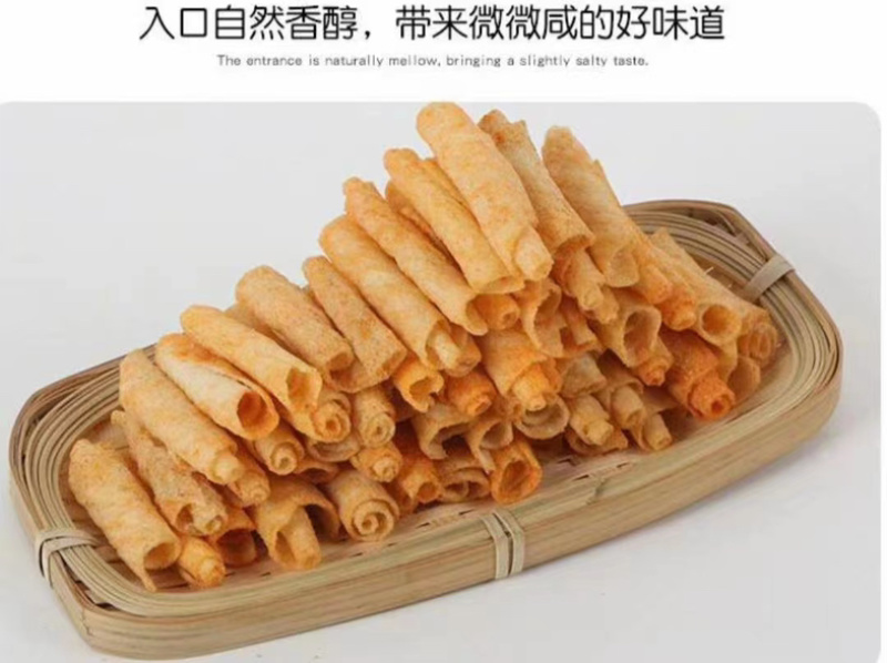 亚麻籽山药卷生产批发源头产地摆地摊产品一箱净重十斤