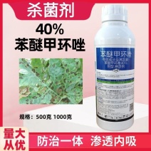 40%苯醚甲环唑杀菌剂西瓜炭疽病甲环唑悬浮剂杀菌农药