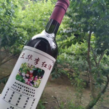 三华李酒红酒