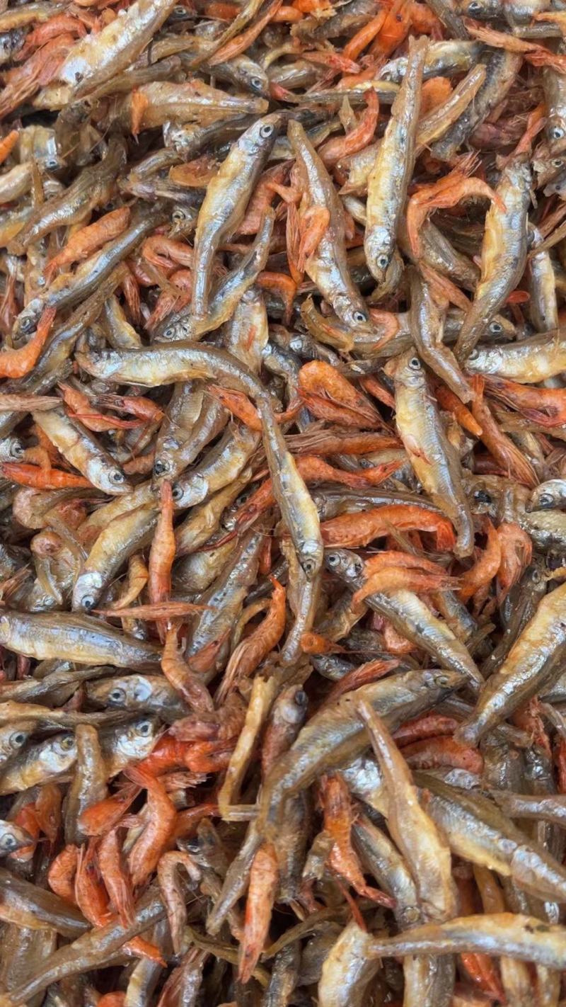 网红款小鱼小虾不苦淡水鱼虾混合干货特产干货