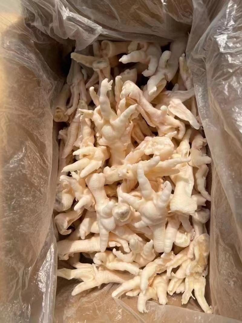无骨鸡爪脱骨凤爪生鲜剔骨鸡脚生鸡爪子冷冻去箱9斤