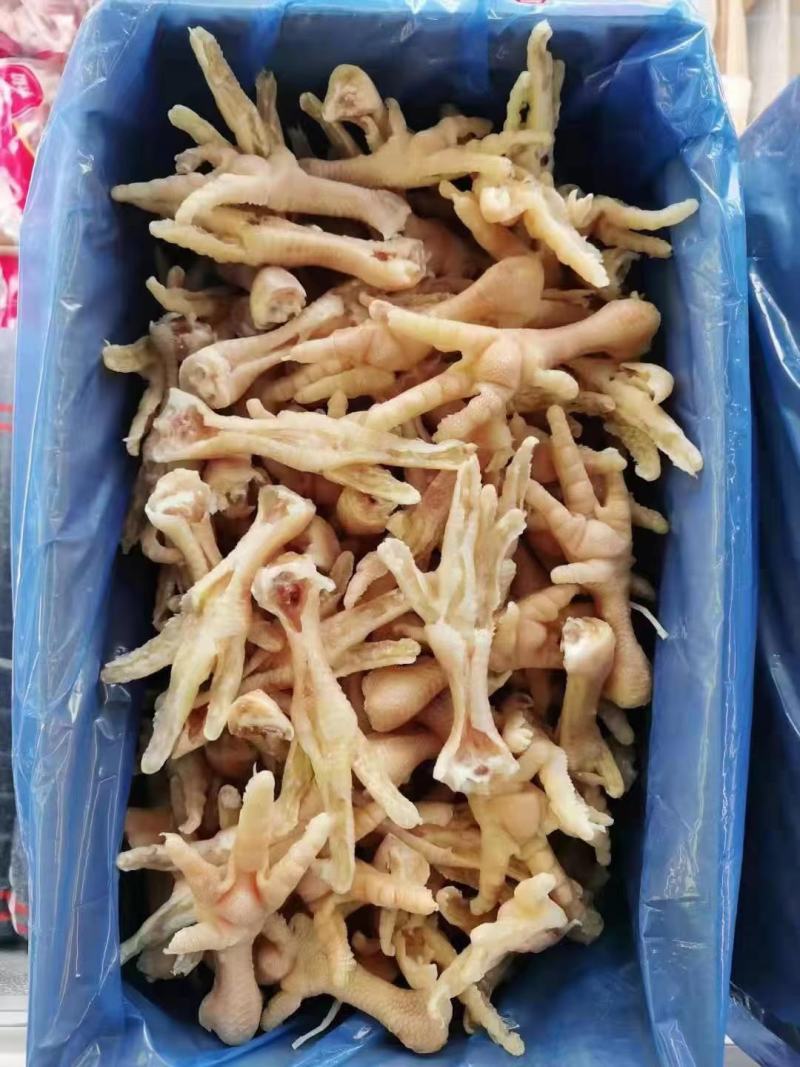 无骨鸡爪脱骨凤爪生鲜剔骨鸡脚生鸡爪子冷冻去箱9斤