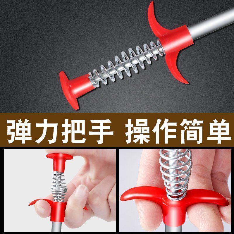 厨房下水道疏通器通下水道管道堵塞清洁神器卫生间马桶疏通神