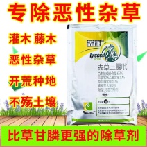 览博62%麦草三氯吡灌木牛筋草竹林恶性藤蔓蕨类除草剂
