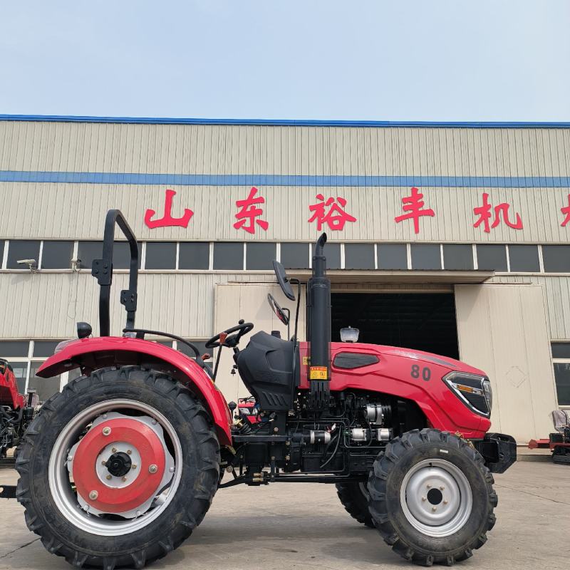 新下线804四轮拖拉机农用大马力四缸耕地机