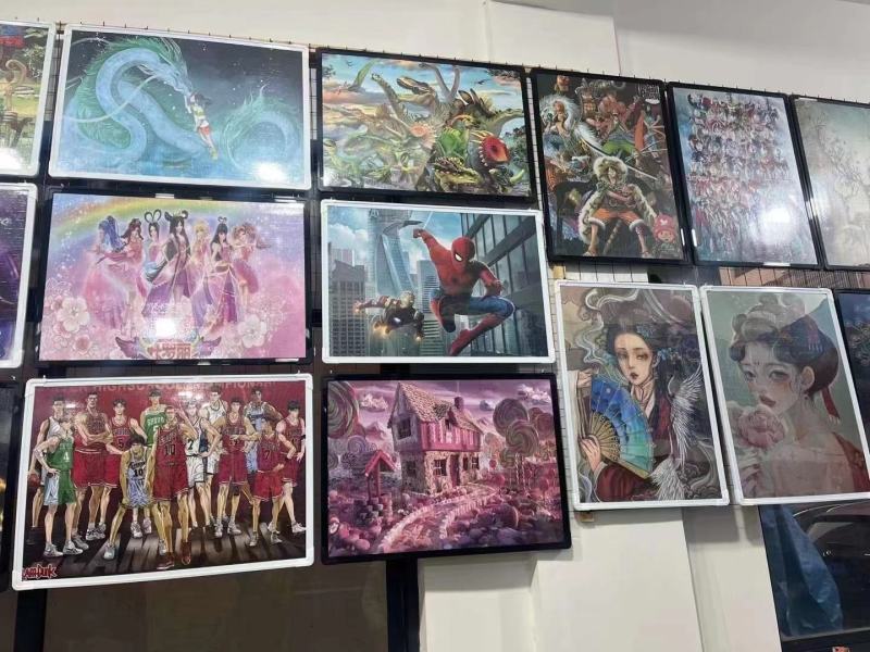 地摊批发展销会公园广场益智动漫拼图