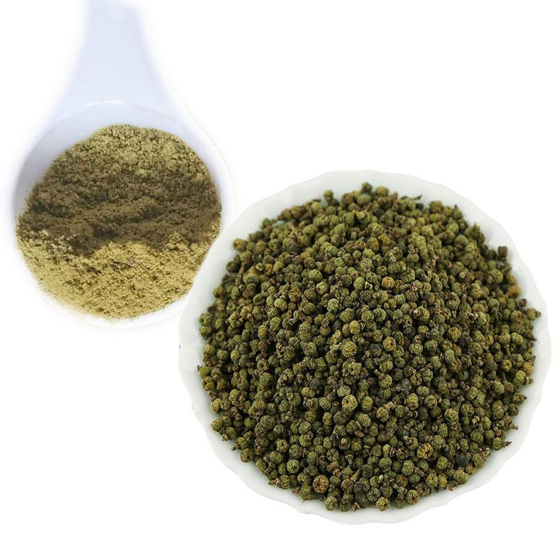 正宗江西中花过色选吴茱萸，颜色青，气味浓