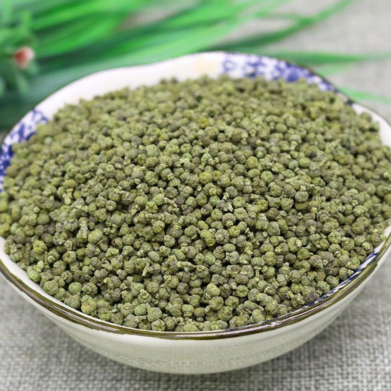 正宗江西中花过色选吴茱萸，颜色青，气味浓