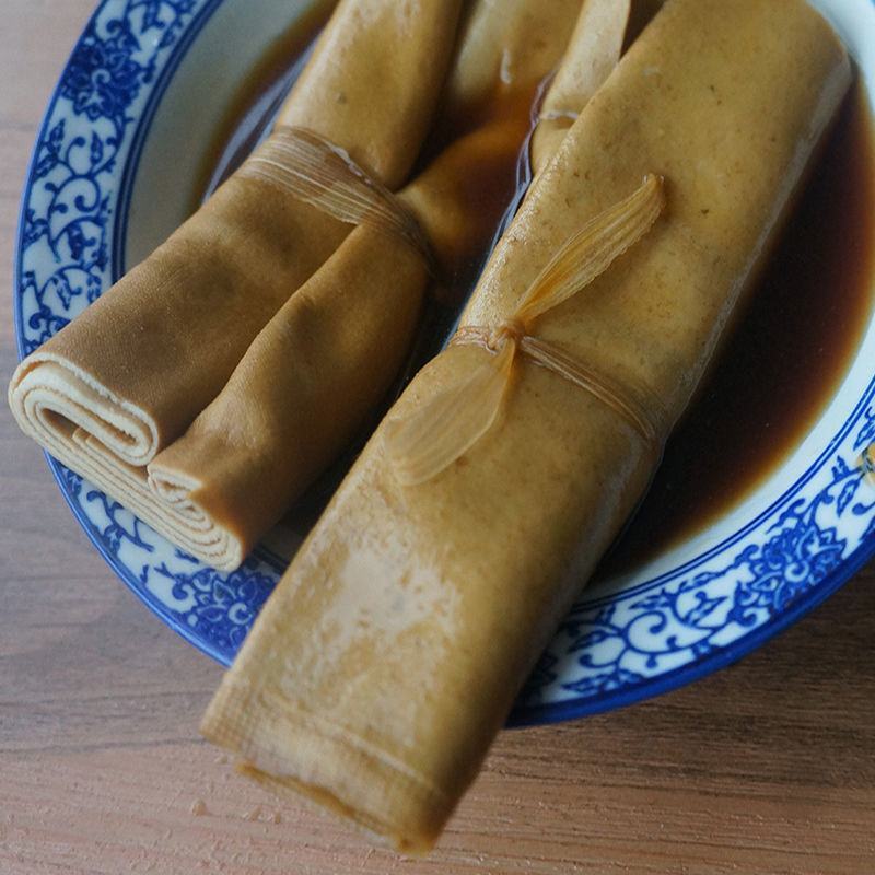 【牛商推荐】五香豆腐皮正宗农家卤豆腐皮口味醇香一手货源