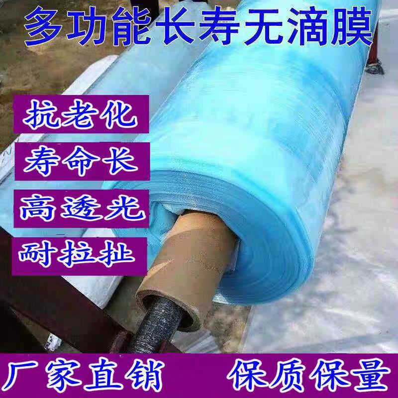 抗老化大棚塑料膜，长寿无泥膜po膜透明加厚塑料布蔬菜