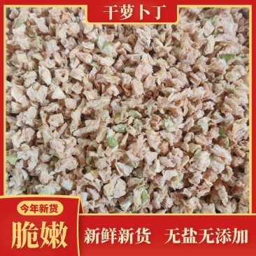 干萝卜丁萝卜干白萝卜条干脱水蔬菜萝卜