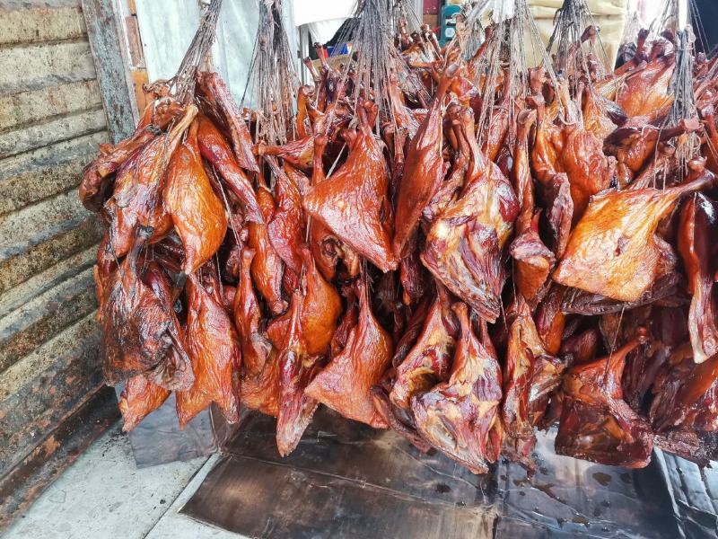 腊鸭腿湖南烟熏腊鸭腿烟熏鸭腿