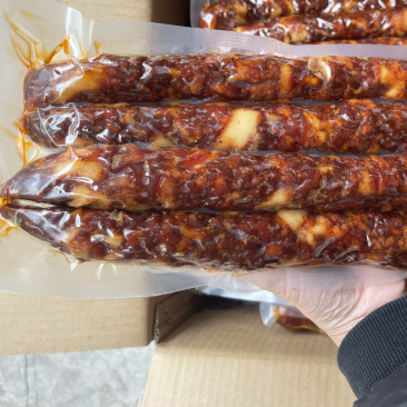 （抽空）纯肉麻辣香肠（一手工厂净菜食品供应支持贴牌）