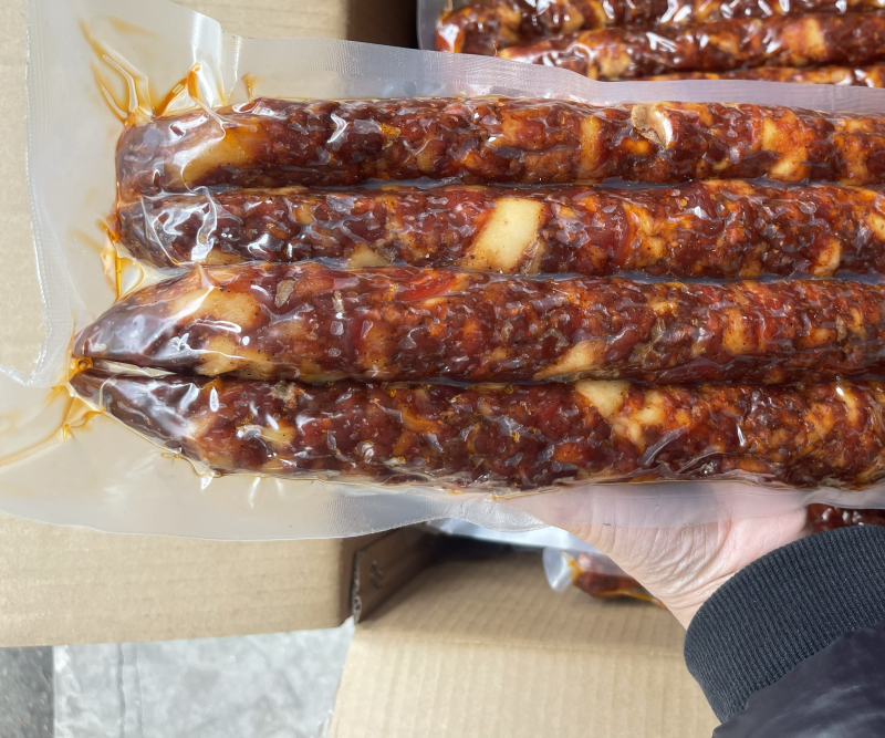 （抽空）纯肉麻辣香肠（一手工厂净菜食品供应支持贴牌）