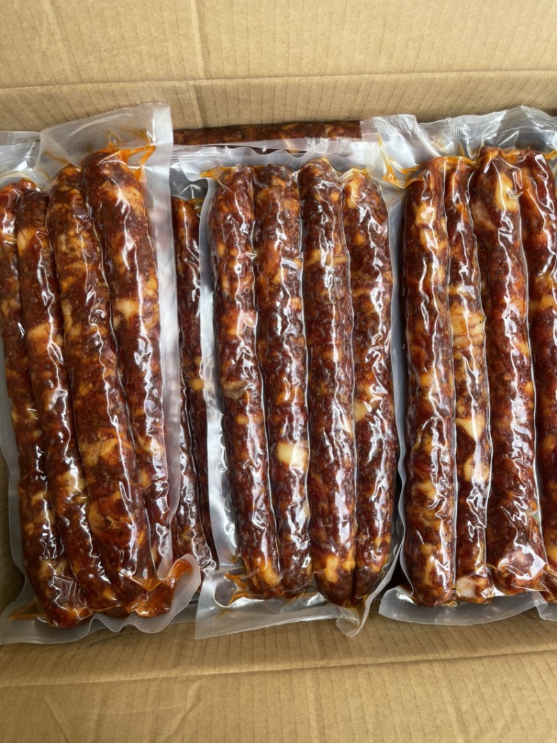 （抽空）纯肉麻辣香肠（一手工厂净菜食品供应支持贴牌）