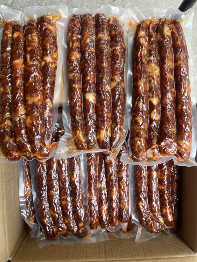 （抽空）纯肉麻辣香肠（一手工厂净菜食品供应支持贴牌）