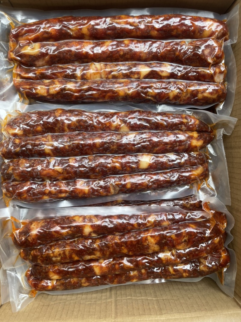 （抽空）纯肉麻辣香肠（一手工厂净菜食品供应支持贴牌）