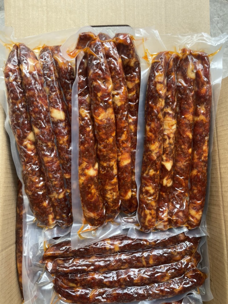 （抽空）纯肉麻辣香肠（一手工厂净菜食品供应支持贴牌）