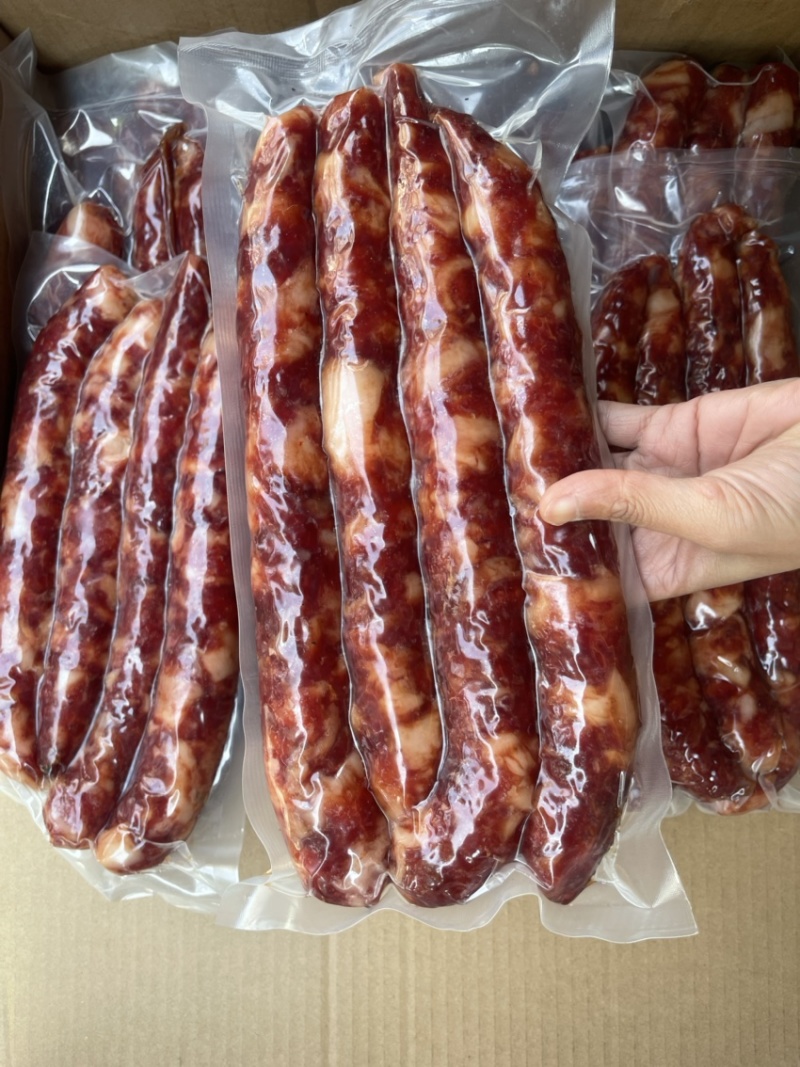 （抽空）纯肉广味香肠【一手工厂净菜食品供应支持贴牌）