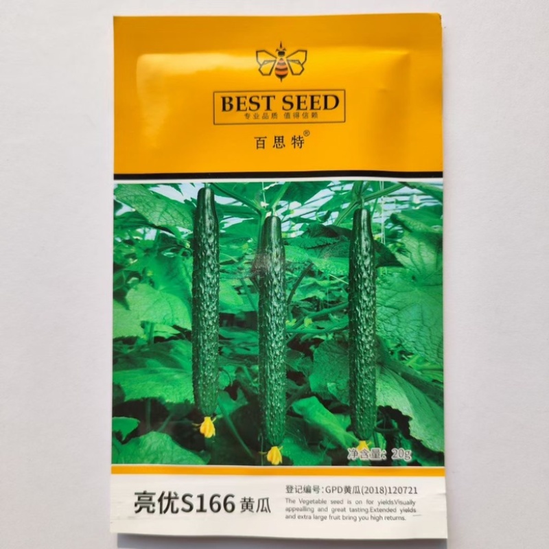 百思特亮优黄瓜品种清瓤密刺品种，瓜顺直种子