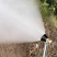 农用高压气涡流喷药防风打药调节喷头铜打药可调机动雾化喷头