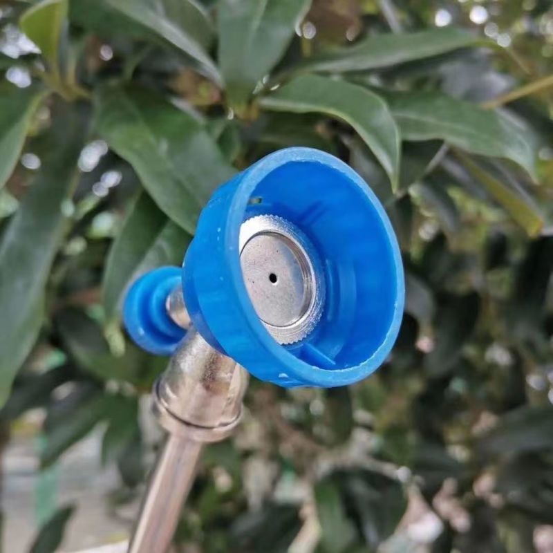 农用高压气涡流喷药防风打药调节喷头铜打药可调机动雾化喷头