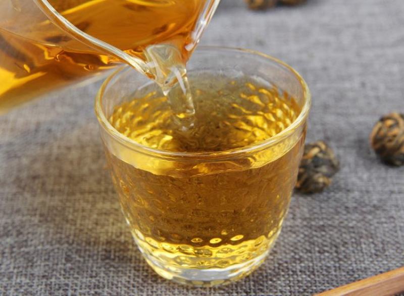 批发云南滇红茶金珠绣球滇红茶功夫红芽金珠茶500g