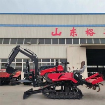 裕丰35马力水旱旋耕机加装挖机乘坐式大马力拖拉机