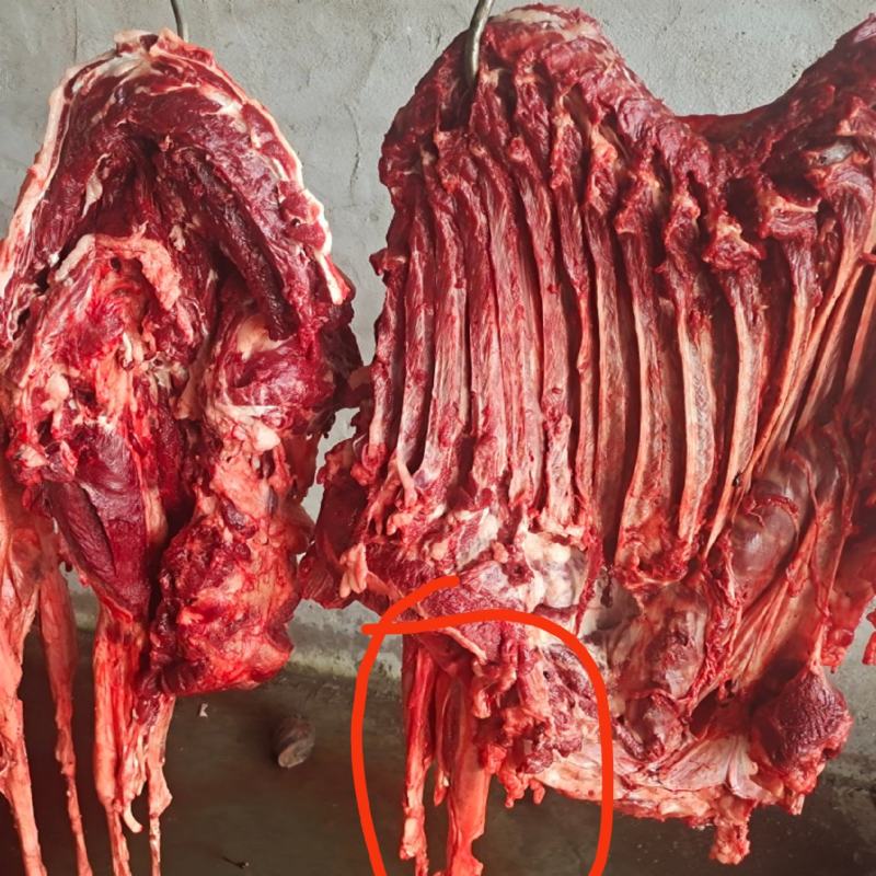 新鲜驴肉带皮不带皮酒店专供