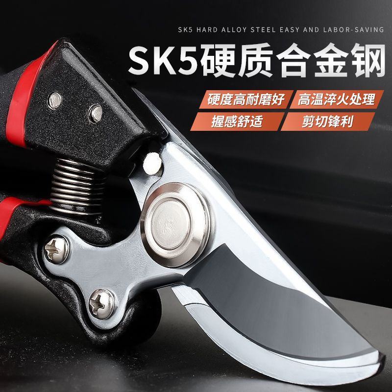 德国进口sk5强力园艺剪不锈钢省力修剪枝果树粗枝树枝专用
