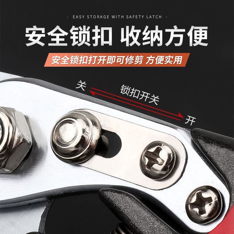 德国进口sk5强力园艺剪不锈钢省力修剪枝果树粗枝树枝专用