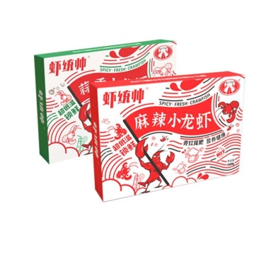 虾统帅麻辣蒜香十三香小龙虾700g商用即食冷冻生鲜半成