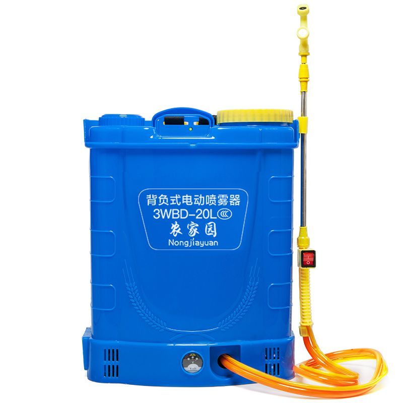 电动喷雾器农用锂电智能高压背负式充电打药桶消毒喷壶电动打