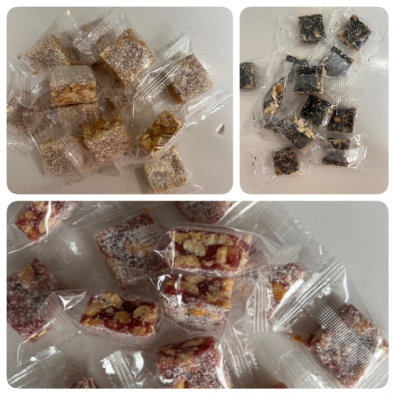 花生软糖展会地摊紫薯椰蓉黑芝麻花生软糖花生
