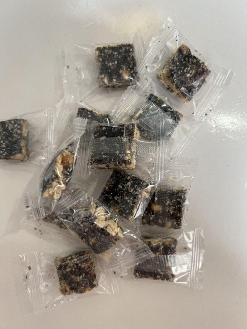 花生软糖展会地摊紫薯椰蓉黑芝麻花生软糖花生