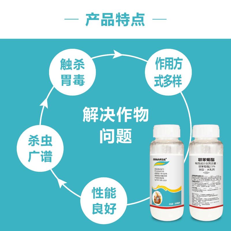 联苯菊酯植物杀虫药蔬菜农药杀虫剂