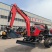 新款80马力水旱两用拖拉机加装挖机履带式旋耕机农用耕地